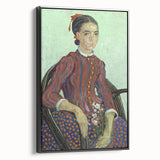 Black and white vintage poster art on framed canvas featuring a landscape painting, suitable for bedroom decor.