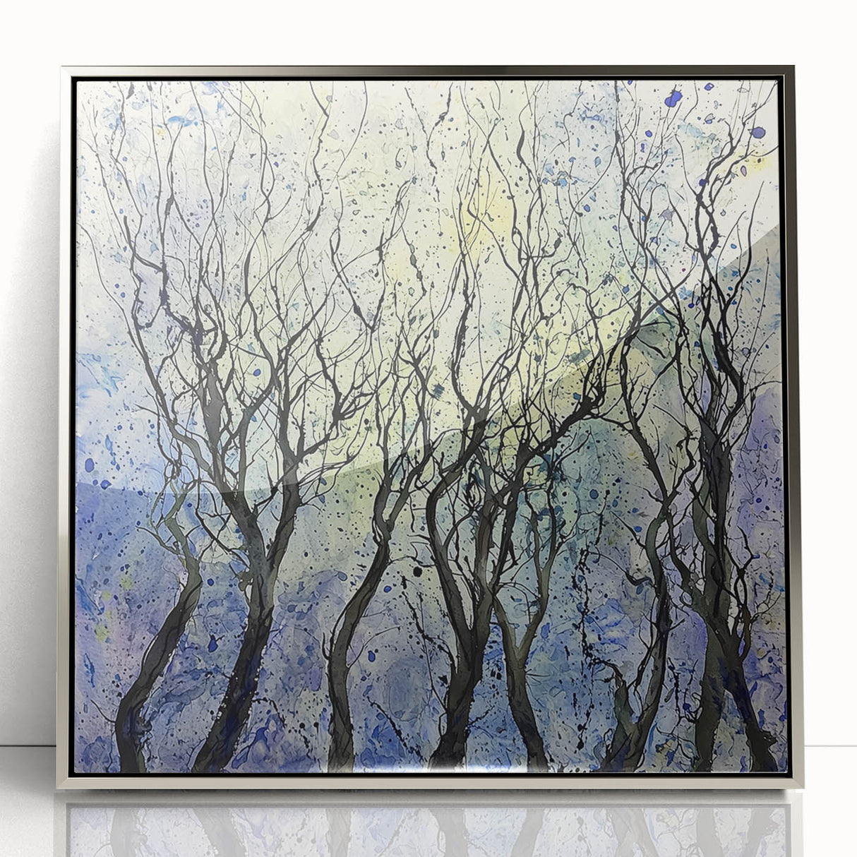 Contemporary Living Room Wall Art - Abstract Canvas Art Print