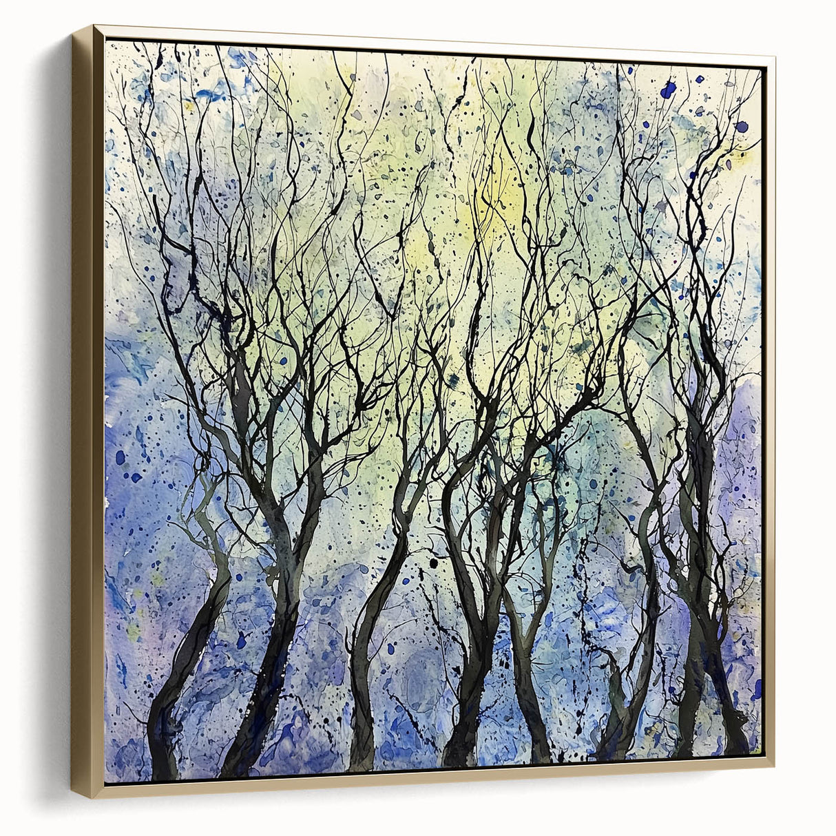Contemporary Living Room Wall Art - Abstract Canvas Art Print