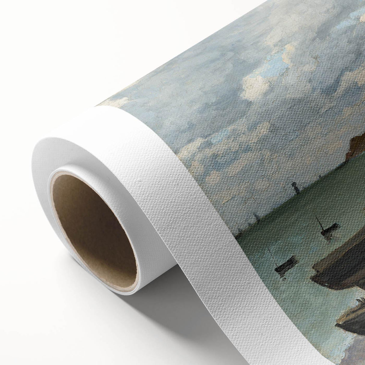 Claude Monet Coastal Wall Art - Sainte-Adresse Impressionist Painting