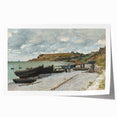 Claude Monet Coastal Wall Art - Sainte-Adresse Impressionist Painting