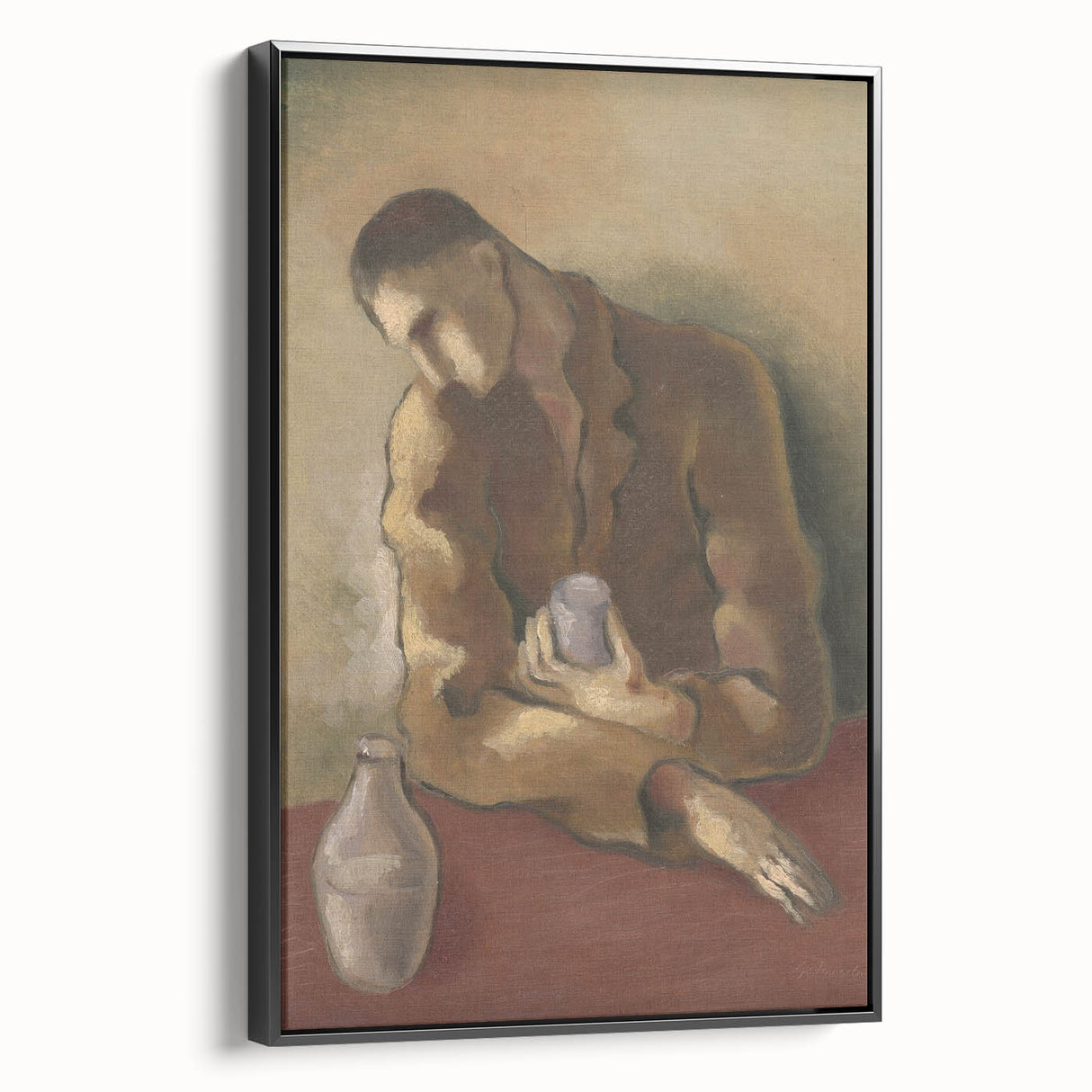 The Drunkard | Modern Art Print by Mikuláš Galanda