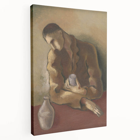 The Drunkard | Modern Art Print by Mikuláš Galanda