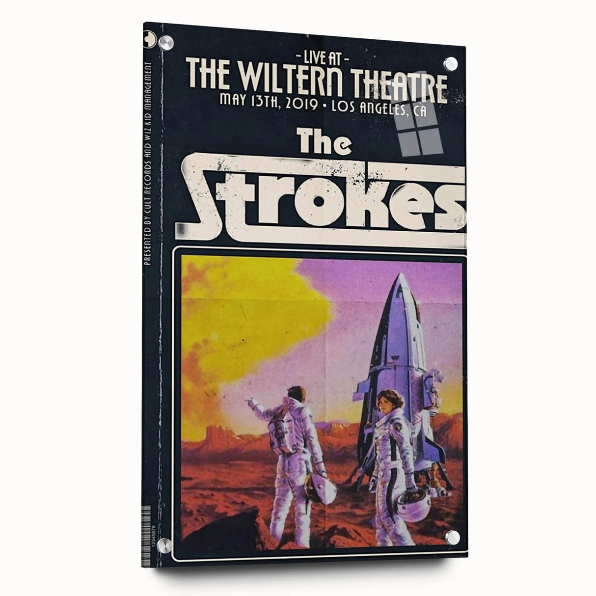 The Strokes Retro Poster Art - Vintage Concert Art Print, 2019