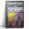 The Strokes Retro Poster Art - Vintage Concert Art Print, 2019