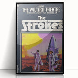 The Strokes Retro Poster Art - Vintage Concert Art Print, 2019