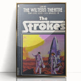 The Strokes Retro Poster Art - Vintage Concert Art Print, 2019