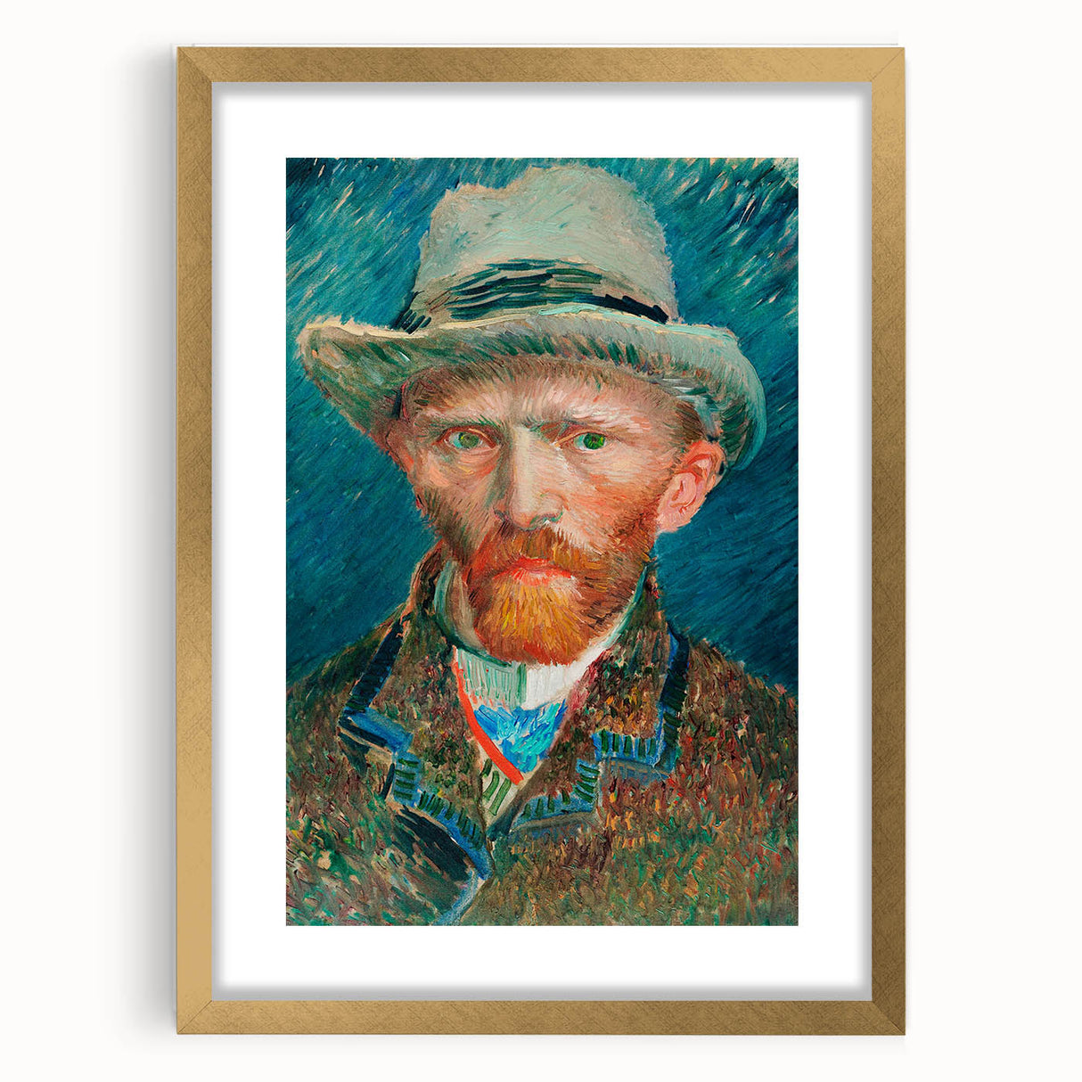 Impressionist Wall Art - Van Gogh Self-Portrait - French Impressionism