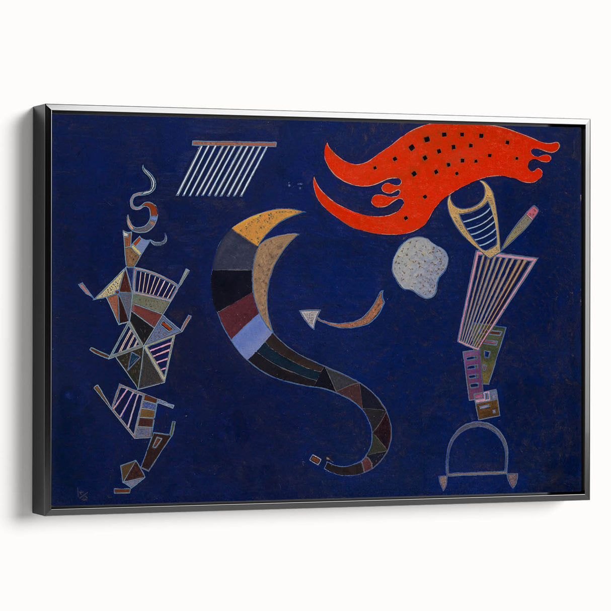 Modern Wall Art - Abstract Geometric Composition | Bold Artistic Decor