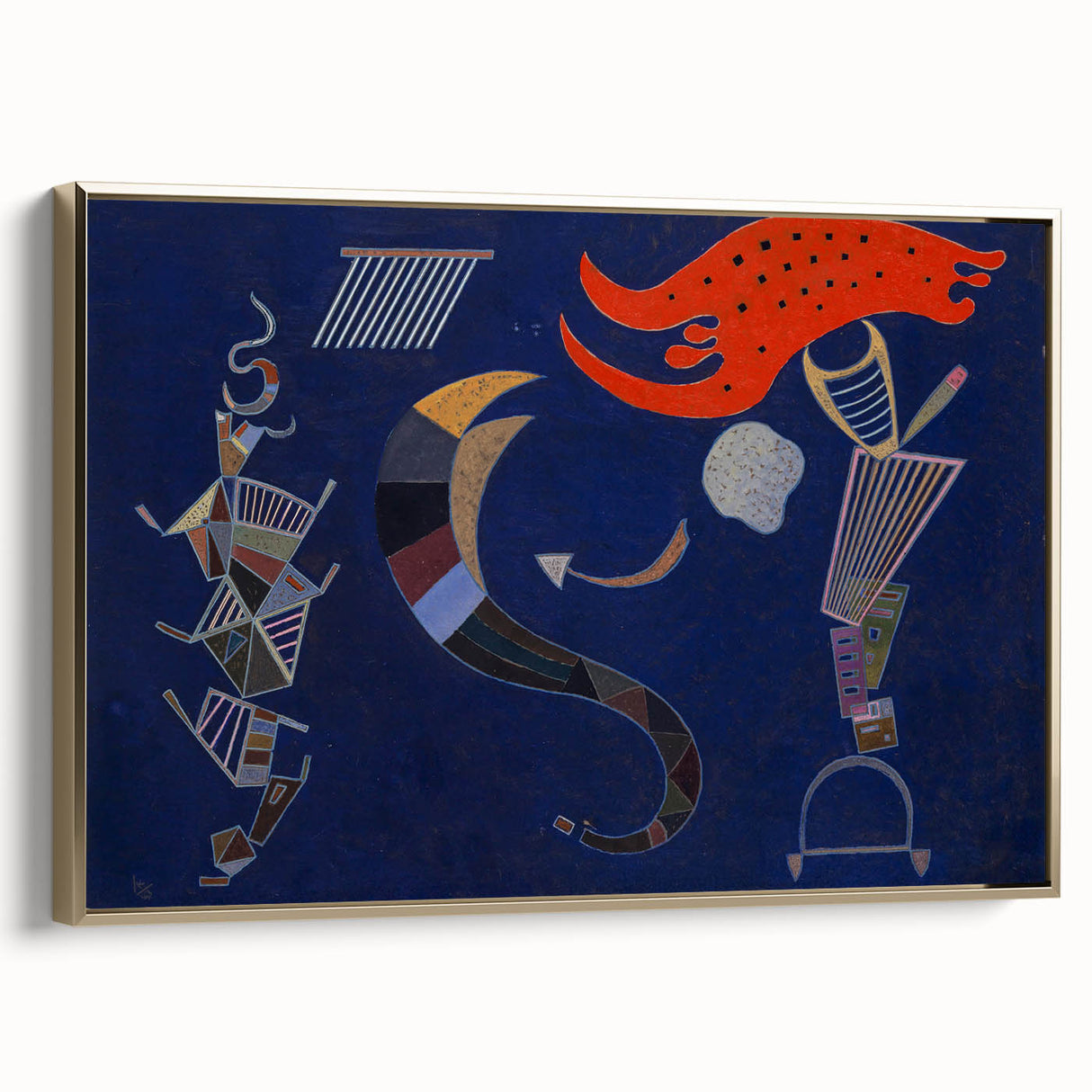 Modern Wall Art - Abstract Geometric Composition | Bold Artistic Decor