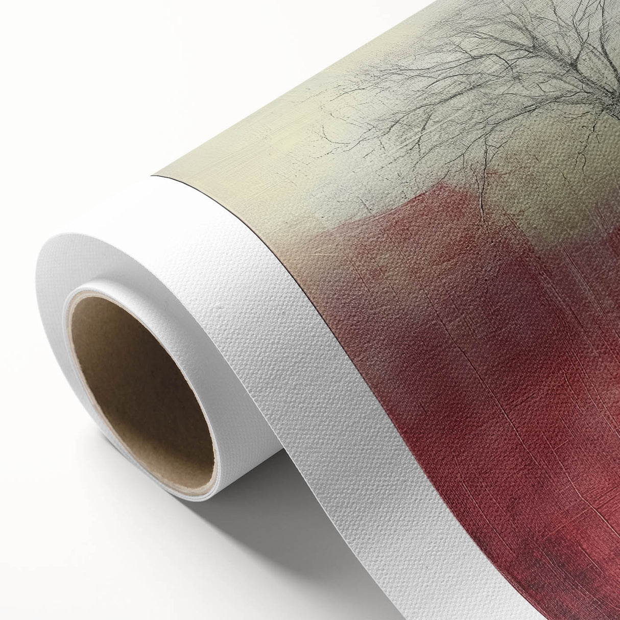 Stylish Wall Art Decor - Abstract Tree Canvas for Living Room