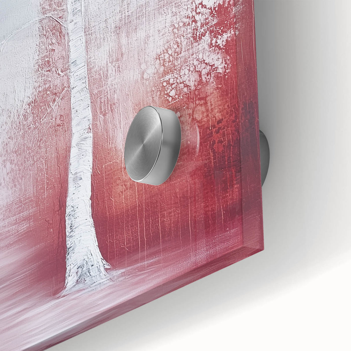 Contemporary Living Room Wall Art - Abstract Tree Canvas Print