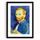 Impressionist Wall Art - Van Gogh Self-Portrait with Palette - Masterpiece