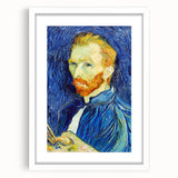 Impressionist Wall Art - Van Gogh Self-Portrait with Palette - Masterpiece