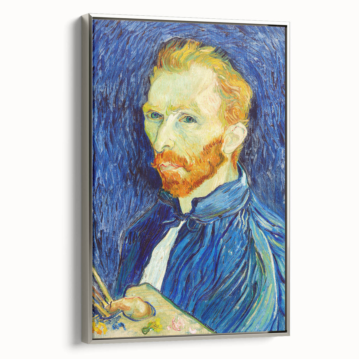 Impressionist Wall Art - Van Gogh Self-Portrait with Palette - Masterpiece