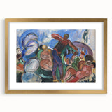 Modern Wall Art - Bold Figurative Composition | Dynamic Artistic Decor