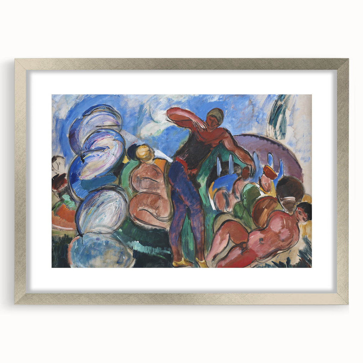 Modern Wall Art - Bold Figurative Composition | Dynamic Artistic Decor