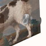 Brown and White Spaniel - Romanticism Dog Portrait by George Stubbs