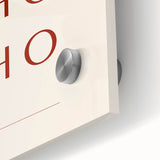 Minimalist Ho Ho Ho – Modern Christmas Wall Hangings
