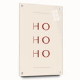 Minimalist Ho Ho Ho – Modern Christmas Wall Hangings