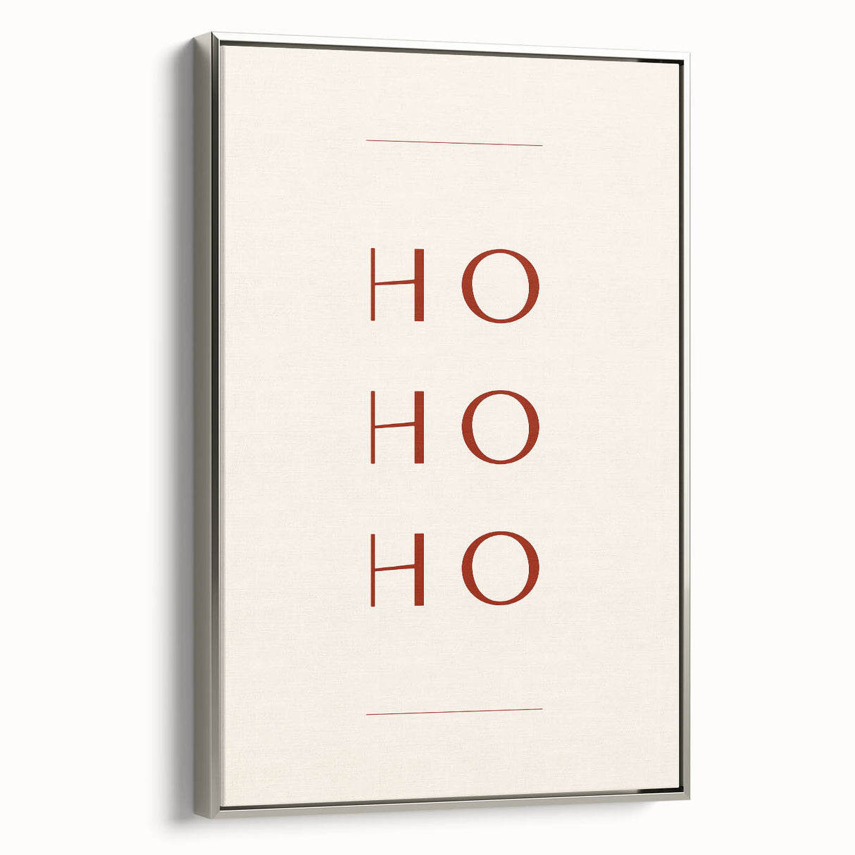 Minimalist Ho Ho Ho – Modern Christmas Wall Hangings