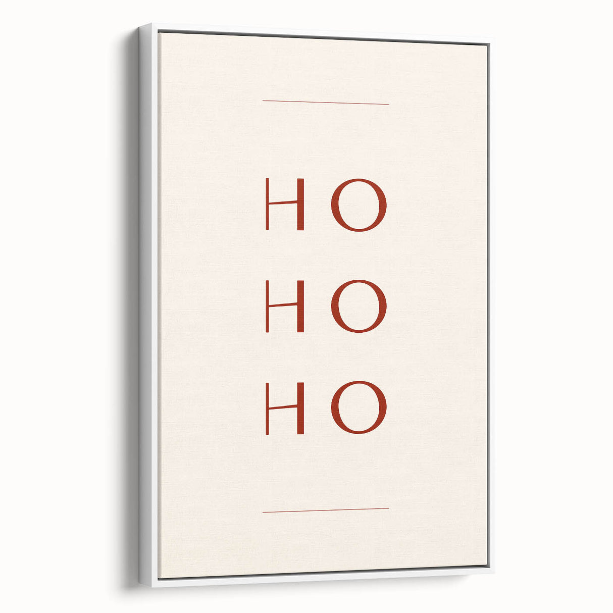 Minimalist Ho Ho Ho – Modern Christmas Wall Hangings