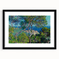 Impressionist Wall Art - Monet's Bordighera Coastal Landscape Print