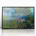 Impressionist Wall Art - Monet's Bordighera Coastal Landscape Print