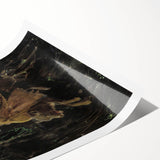 Realism Art Print of Royal Escape | Dark Forest and Brave Companions