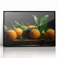 Fresh Citrus Still Life – Vibrant Orange Modern Kitchen Art