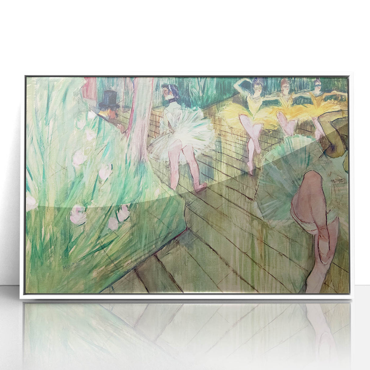 Modern Wall Art - Ballet Scene by Toulouse-Lautrec | Graceful Dance Decor