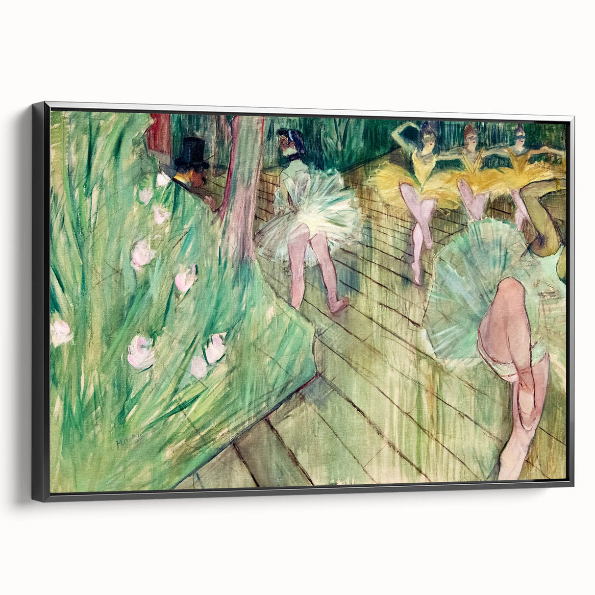 Modern Wall Art - Ballet Scene by Toulouse-Lautrec | Graceful Dance Decor
