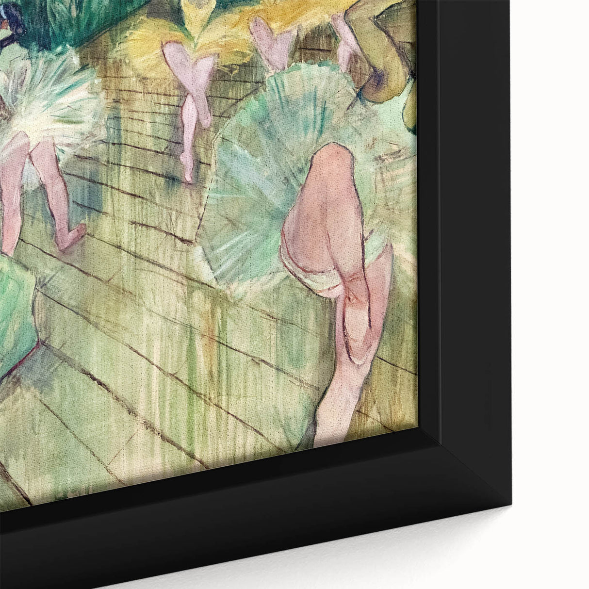 Modern Wall Art - Ballet Scene by Toulouse-Lautrec | Graceful Dance Decor