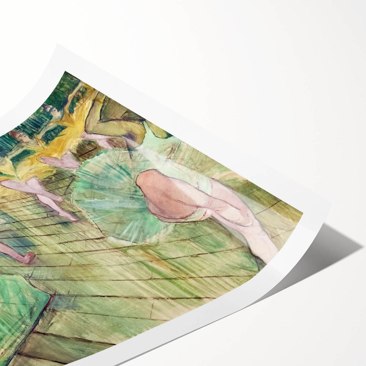 Modern Wall Art - Ballet Scene by Toulouse-Lautrec | Graceful Dance Decor