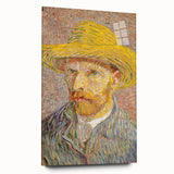 Impressionist Wall Art - Van Gogh Self-Portrait with Straw Hat