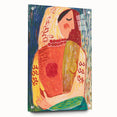 Colorful Woman Portrait | Modern Art Print by Mikuláš Galanda