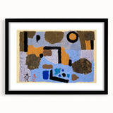 Modern Wall Art - With the Two Lost Ones by Paul Klee | Abstract Decor