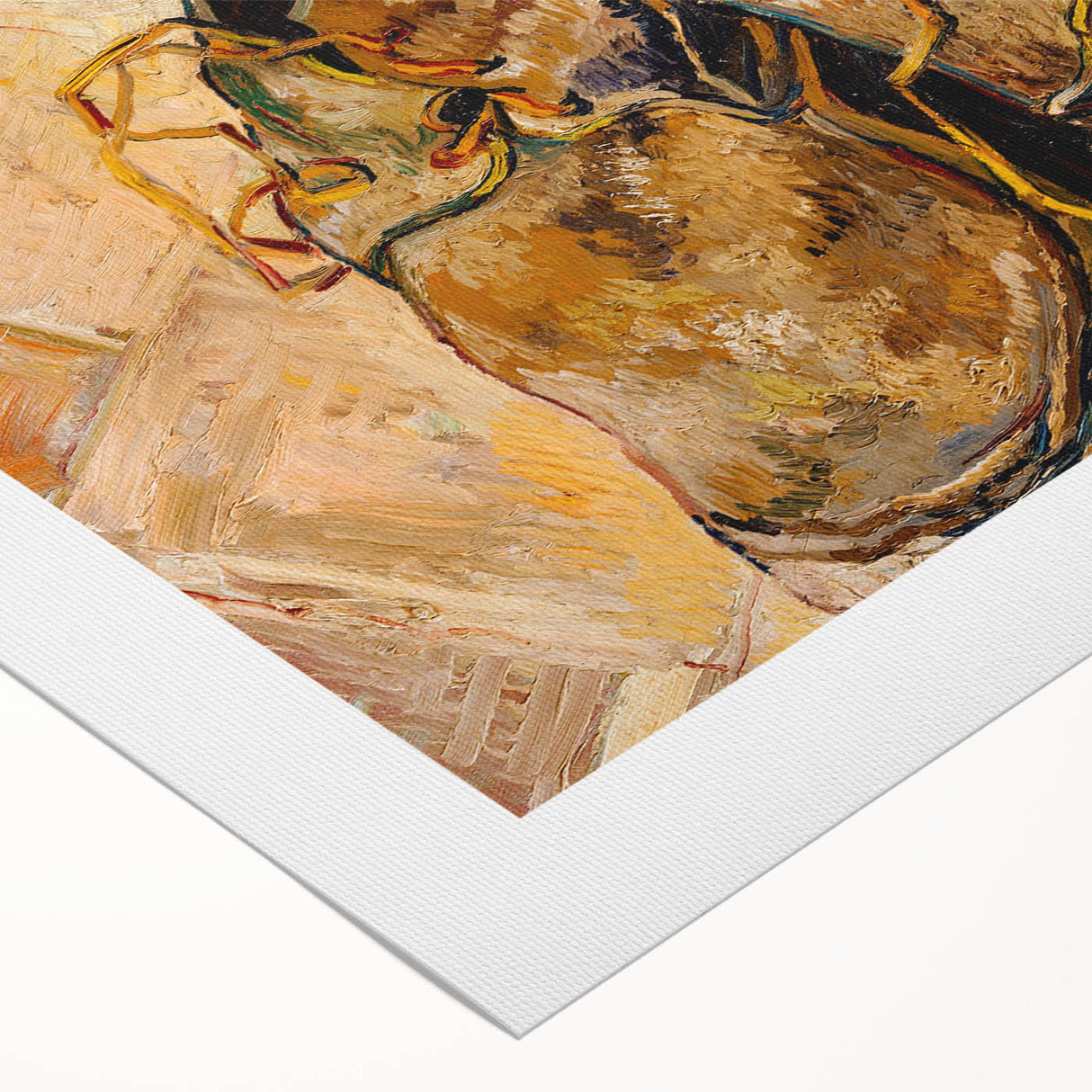 Vincent van Gogh Still Life Wall Art - Shoes (1888) Painting