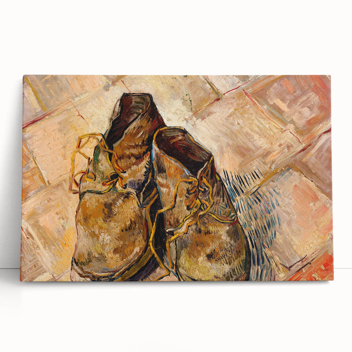 Vincent van Gogh Still Life Wall Art - Shoes (1888) Painting