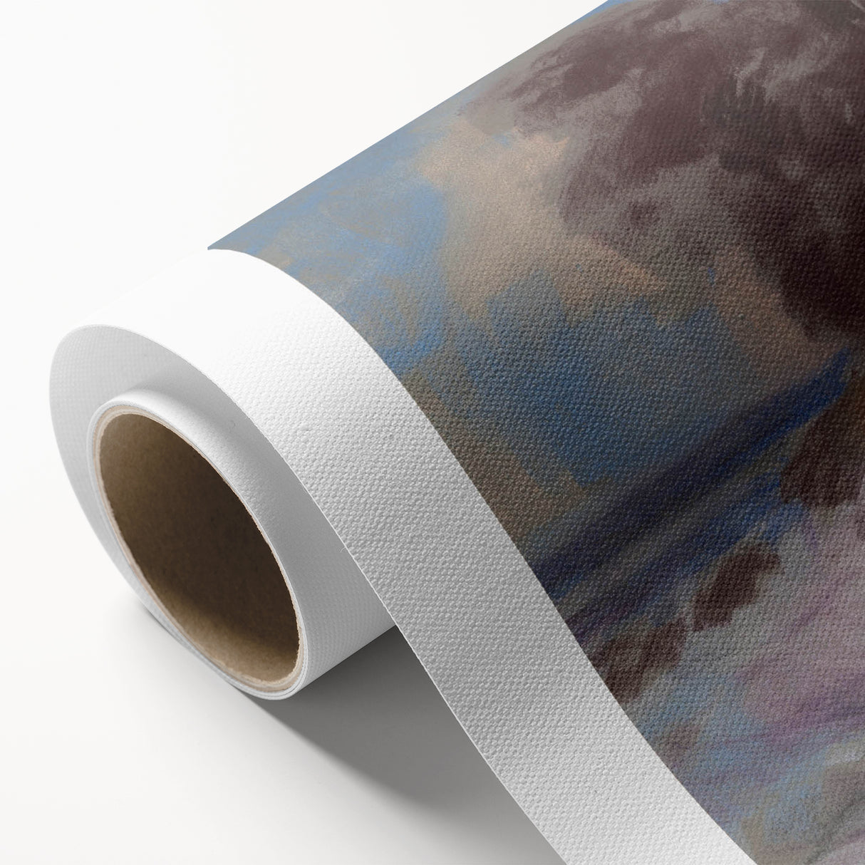 Winter River Landscape | Modern Art Print by Zolo Palugyay