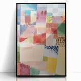 Colorful Abstract Motif | Modern Art Print by Paul Klee