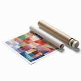 Colorful Abstract Motif | Modern Art Print by Paul Klee