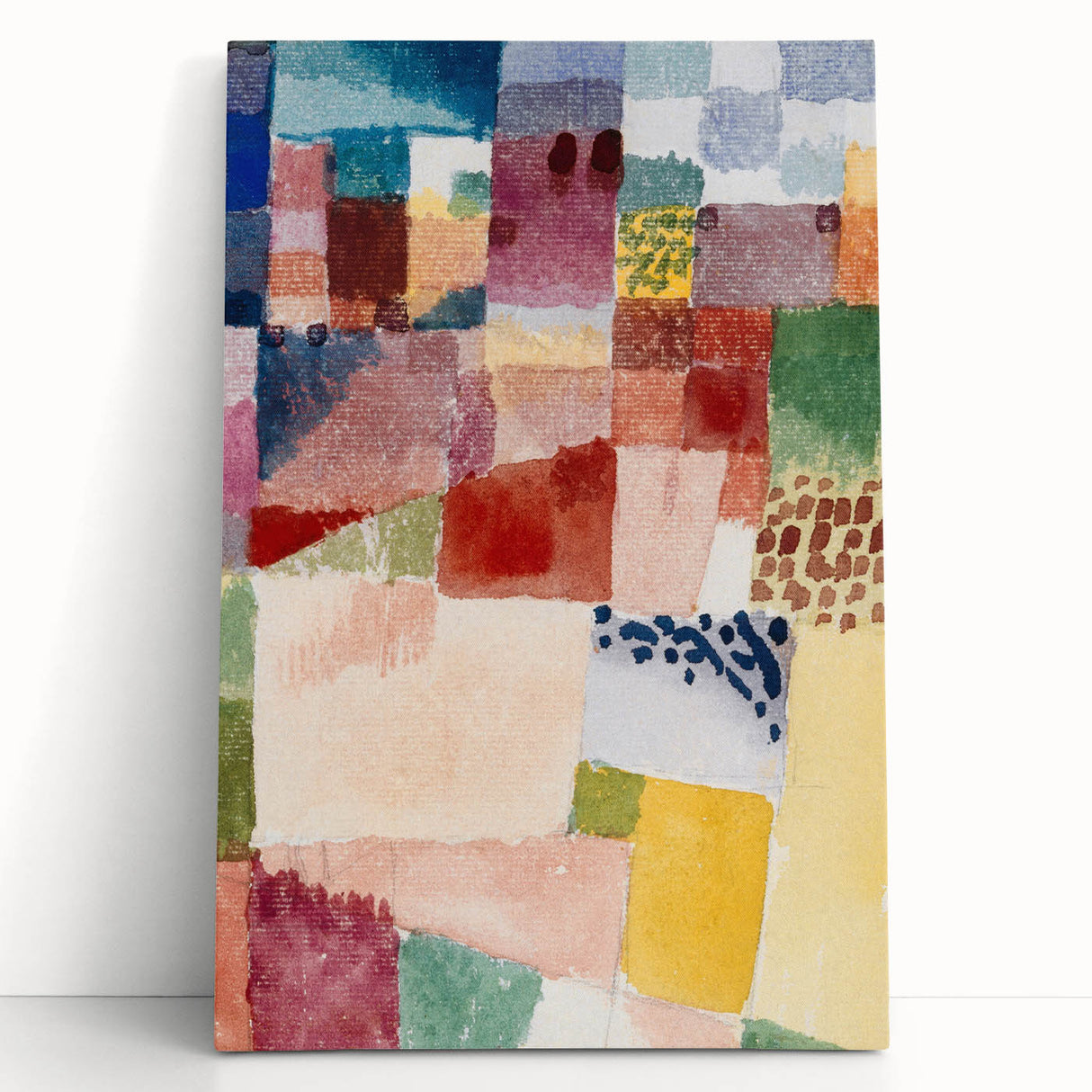 Colorful Abstract Motif | Modern Art Print by Paul Klee