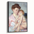 Impressionist Wall Art - Sleepy Baby by Mary Cassatt - Motherly Bond