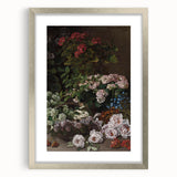 Impressionist Wall Art - Spring Flowers by Claude Monet - Floral Elegance