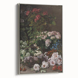 Impressionist Wall Art - Spring Flowers by Claude Monet - Floral Elegance