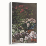 Impressionist Wall Art - Spring Flowers by Claude Monet - Floral Elegance