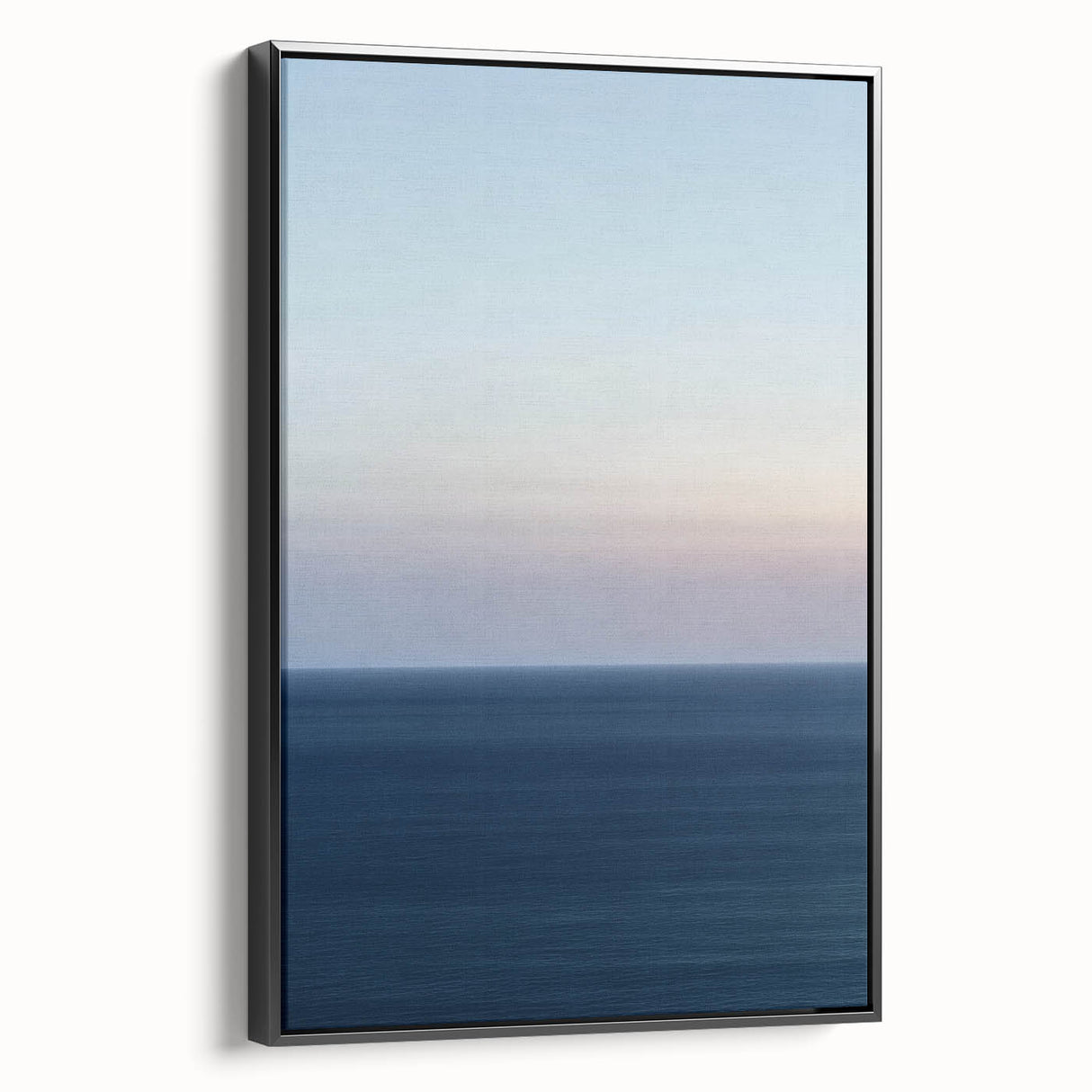 Serene Ocean Horizon – Minimal Dynamic Abstract Motion Wall Art