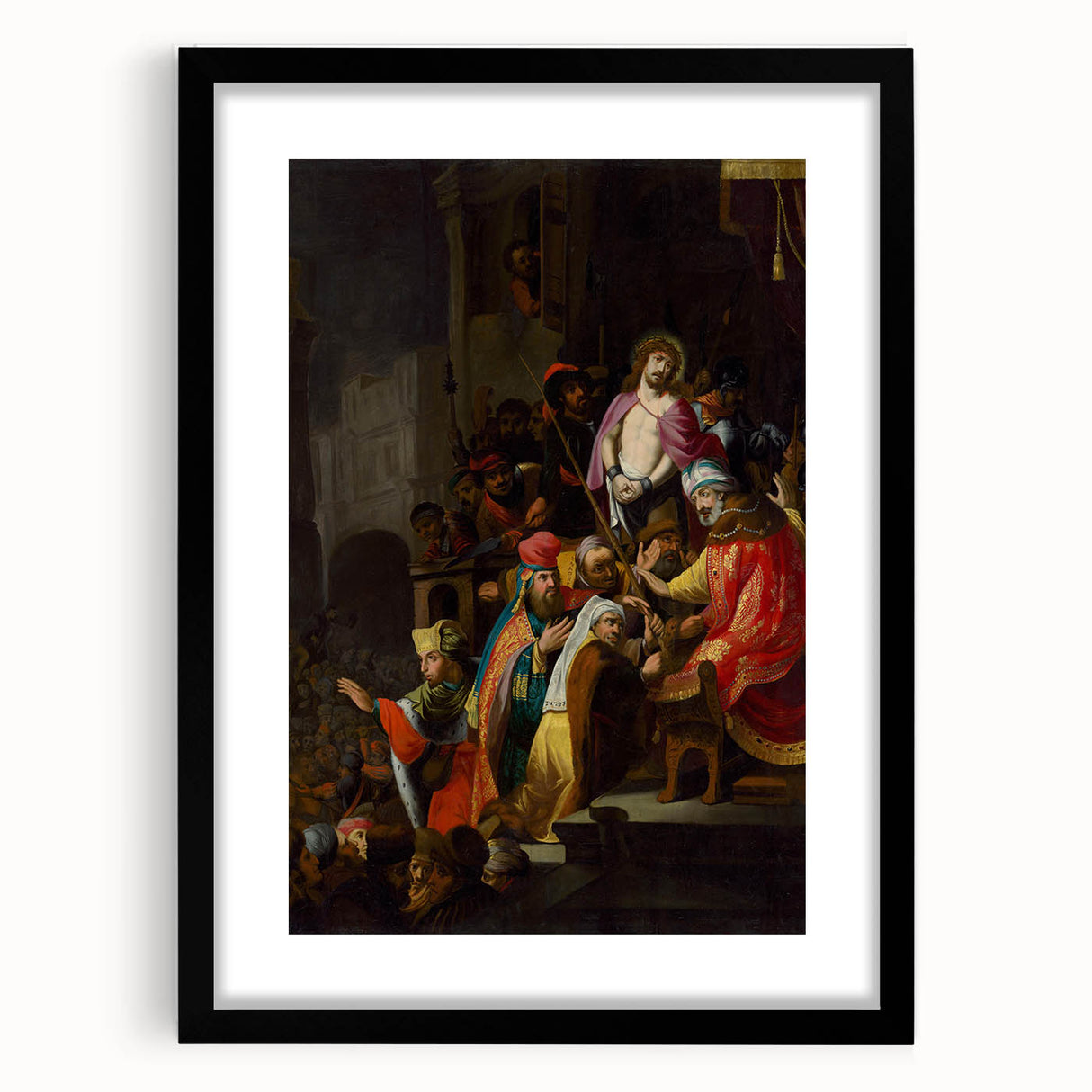 Rococo Art Print – Elegant Antique Wall Art with Rich Detailing