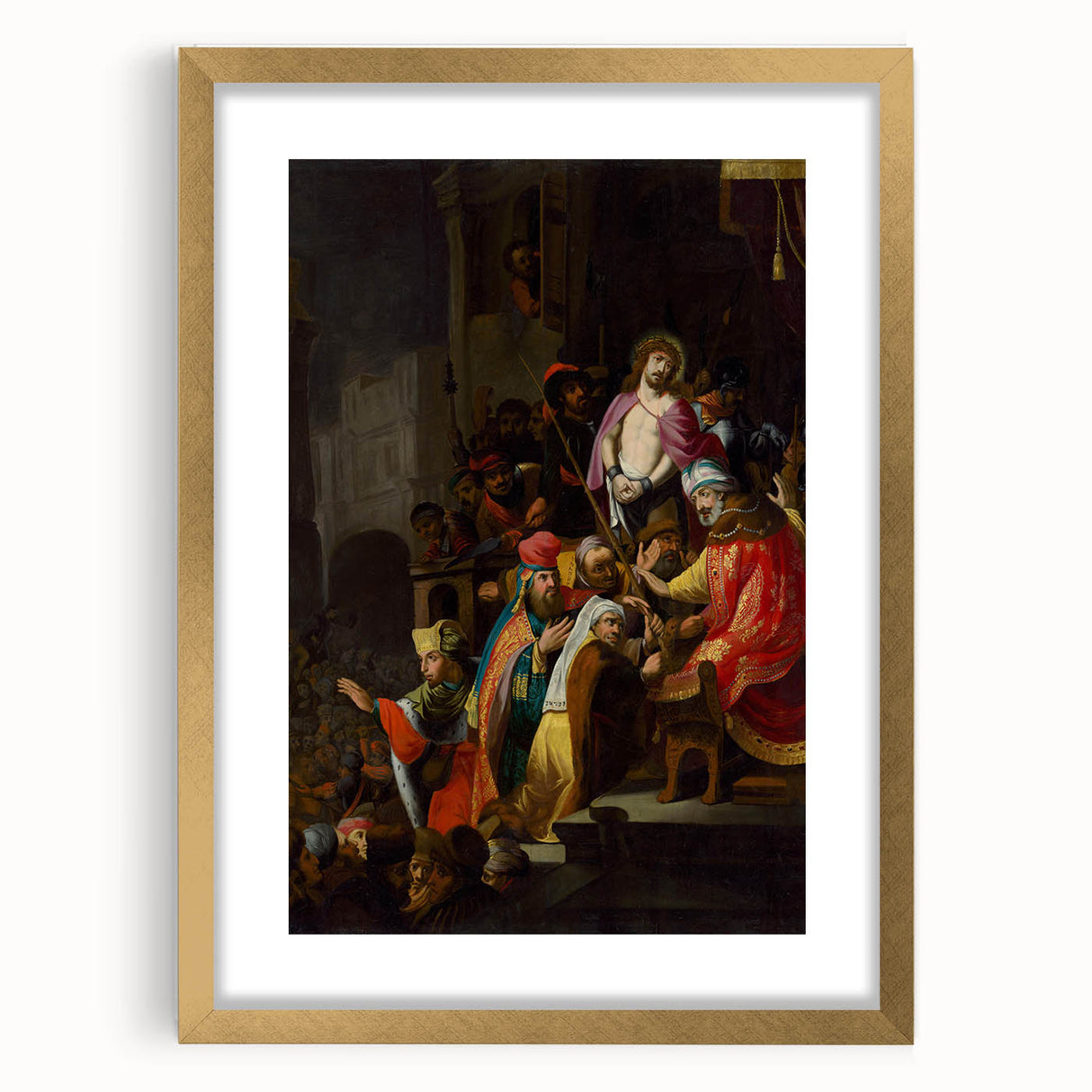 Rococo Art Print – Elegant Antique Wall Art with Rich Detailing